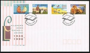 Australia 1548-1551,FDC. Children book Council-50.Covers from BOOK OF THE YEAR