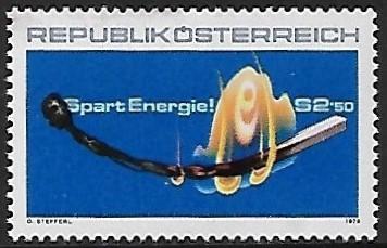 Austria - # 1134 - Save Energy - MNH