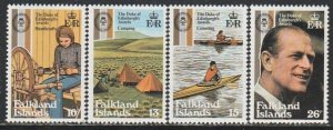 1981 Falkland Islands - Sc 327-30- - MNH VF - 4 single - Duke of Edinburgh Award