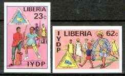 Liberia 1982 International Year of the Disabled set of 2 ...