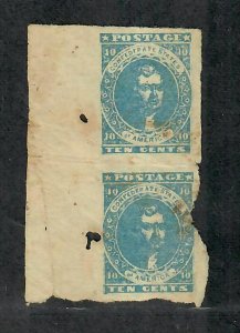 CSA Sc#2 Pair M/H, Stoney Scarce Faults, Cv. $3000