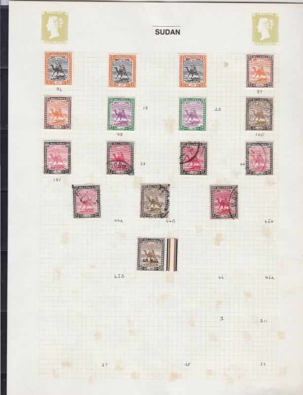 south egypt stamps page ref 16903