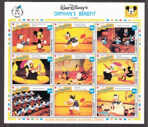 St Vincent 1790 Disney's Souvenir Sheet MNH VF