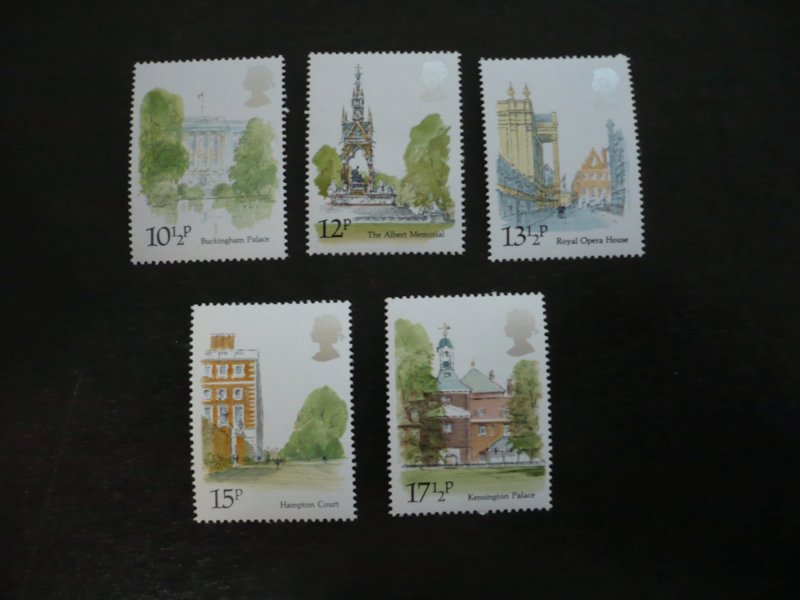 Stamps - Great Britain - Scott# 910-914 - Mint Never Hinged Set of 5 Stamps