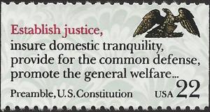 # 2357 MINT NEVER HINGED EXCERPTS FROM THE CONSTITUTION