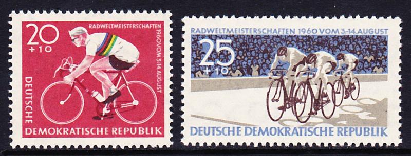 DDR 1960 Semi-Postal Scott (B65-66) MNH