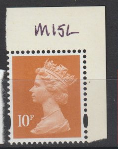 Great Britain Scott# MH430 SG# u3074 2013 QEII MNH M15L