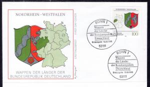 Germany 1708 U/A FDC