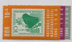 GERMANY DDR  723  B124-25   MNH