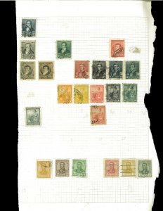 Argentina Early Issues into the 1960's M & U Hinged & Some in mounts