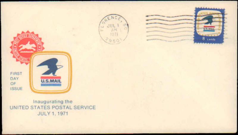 United States, South Carolina, First Day Cover