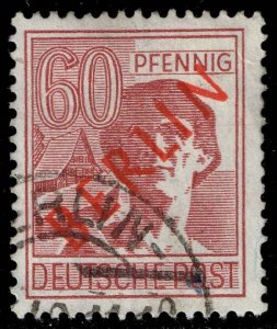 Germany #9N31 Laborer; Used