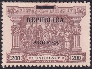 Azores 1911 Sc 152 MNG(*)