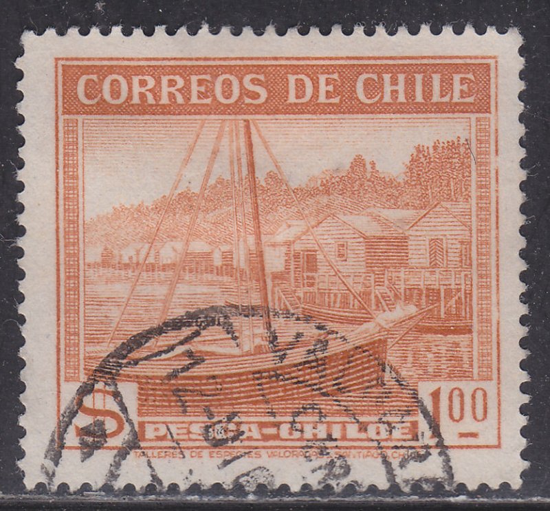 Chile 205 Fishing in Chiloé 1938