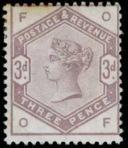 SG191, 3d lilac, LH MINT. Cat £280. OF