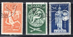 Greece #C71-C73   Used VF   CV $6.35  ...   2500773