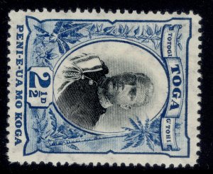 TONGA QV SG43b, 2½ black & blue, M MINT. Cat £13.