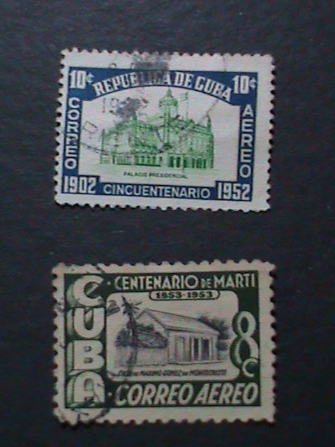 ​CUBA FAMOUS BUILDING IN CUBA STAMP USED- VF WE SHIP TO WORLD WIDE.