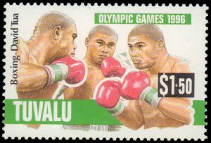 Tuvalu #717-720, Complete Set(4), 1996, Sports, Never Hinged