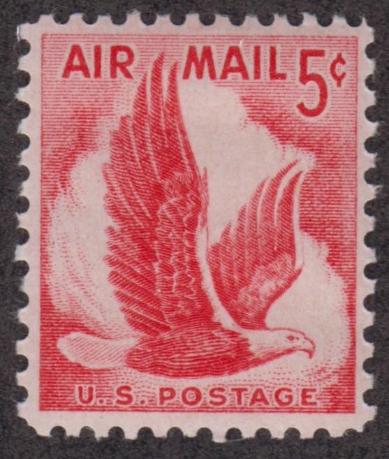 United States Scott #C50 5¢ Eagle in Flight mint single VF MNH