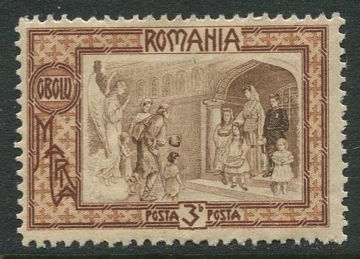 Romania -Scott B17- Semi Postal - 1907 - MLH - Single 3b + 7b Stamp