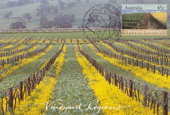 #1262-66 Australia Maxicards FDI- Vineyards