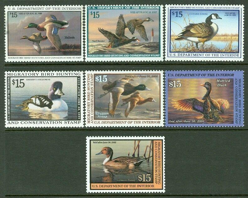 EDW1949SELL : USA 1959-2001 Beautiful collection of Ducks Cplt between RW26-68.