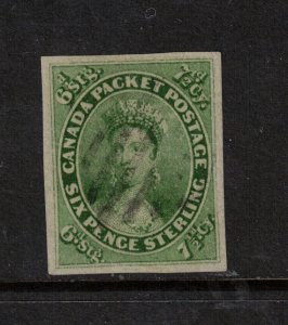 Canada #9 Extra Fine Used Gem