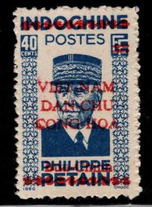 North Viet Nam,Viet MINH issue Scott 1L9 NGAI Petain overprint