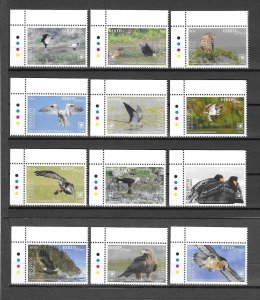 COOK ISLANDS/PENRHYN 2018 SG 703/14 + MS 714a MNH Cat £99.10