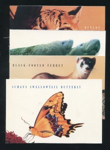 3105 Endangered Species All 15 Maxi Post Cards, First Day Cancels