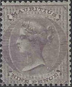 Mauritius 1860-1863 SC 29 MLH