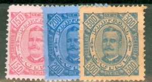 HN: Portuguese Guinea 32-43 mint/unused no gum CV $154.50; scan shows only a few