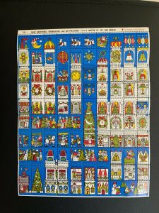 us 1970 sheet - US Christmas Seals/Stamps OG Mint never hinged