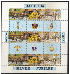 BARBUDA SHEET SILVER JUBILEE