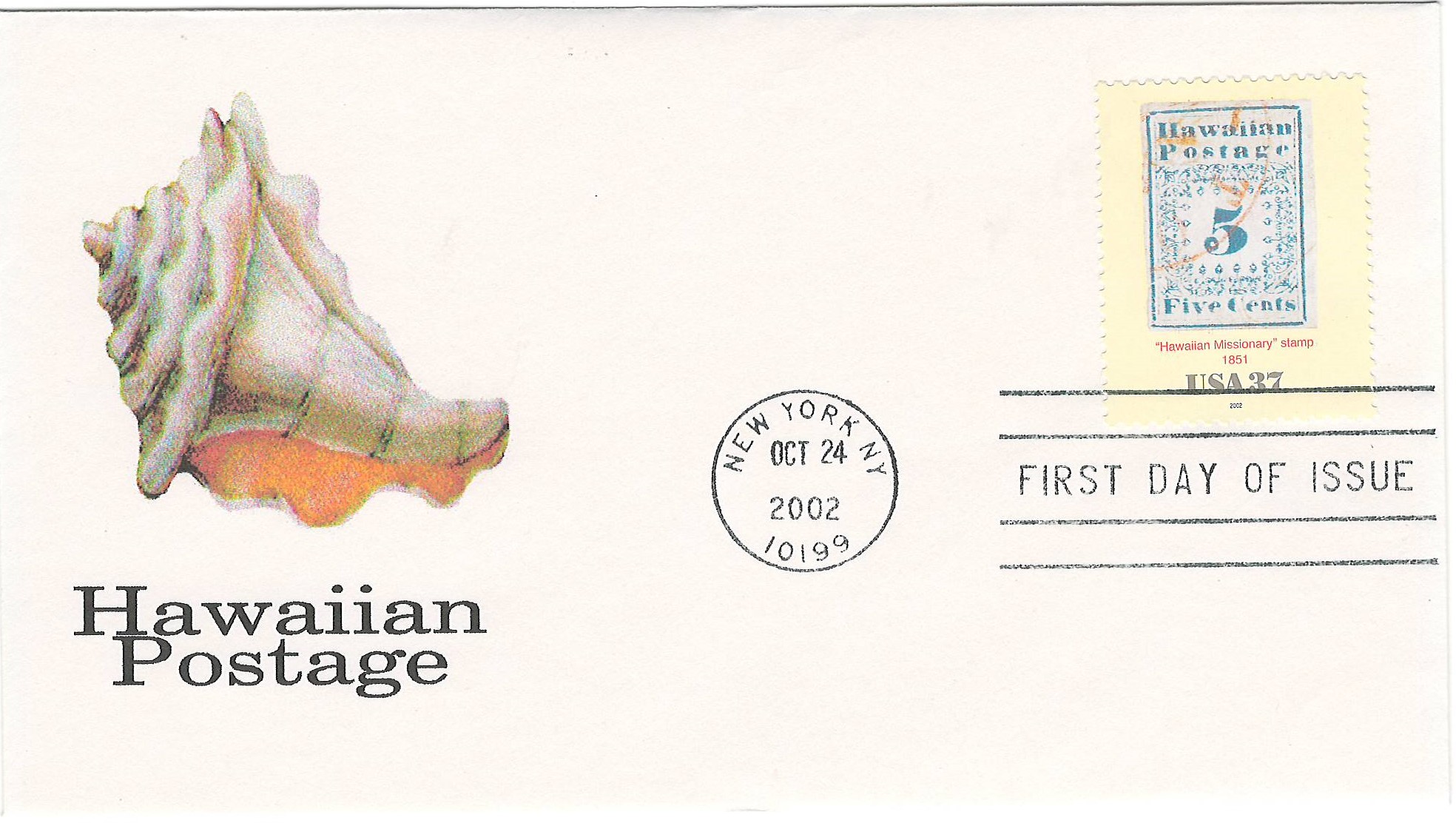 3694 AD Hawaiian Missionary Stamps, Big W / HipStamp