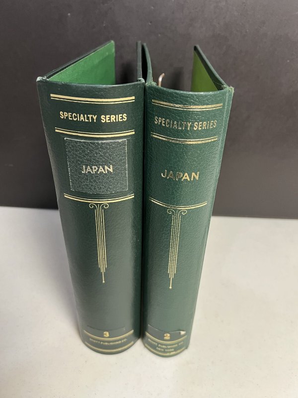 Scott Specialty Binders, 2 Post, 2 & 3 Inch, Lot of 2, Japan (FK)