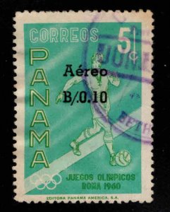 Panama  Scott  C298  Used Soccer airmail