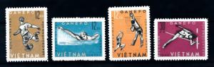 [92085] North Vietnam 1963 Sport Football Soccer Swimming Volleyball  MNH