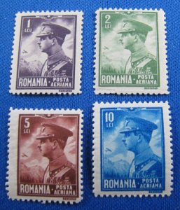 ROMANIA 1930  -  SCOTT # C13-C16  MNH COMLETE SET  (R2)