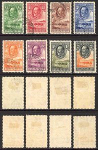 Bechuanaland SG 99/110 KGV Set of 2/- (2s small tear) Cat 117.5 pounds