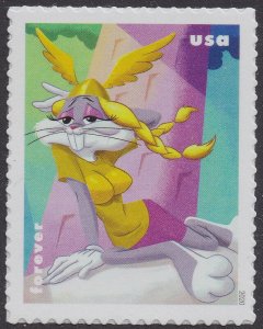 US 5494-5503 5503a Bugs Bunny forever block (10 stamps) MNH 2020 