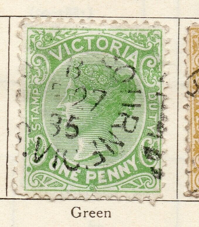 Victoria 1885 Early Issue Fine Used 1d. NW-11570