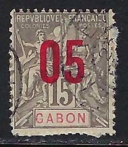 Gabon 74 VFU V168-2