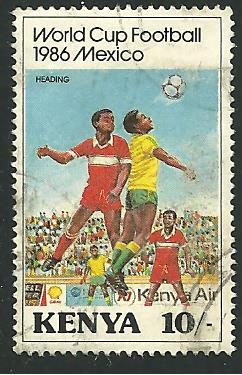 Kenya #373, World Cup, Used**-