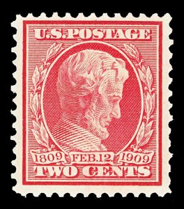 Scott 367 2c Lincoln Perf 12 Issue Mint F-VF OG NH
