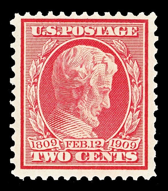Scott 367 2c Lincoln Perf 12 Issue Mint F-VF OG NH