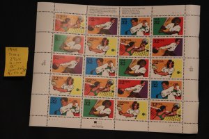 US mint sheet Tennis (#2587)