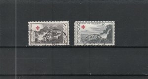 Norway  Scott#  473-474  Used  (1965 Norwegian Red Cross Cent.)