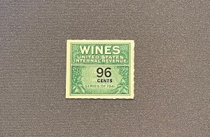 RE145,  96c Cordials, Mint, no gum as issued, CV 8.00